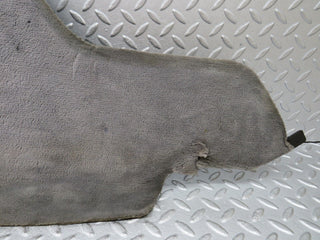W126 centre console carpet left grey used OEM