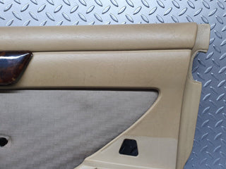 W126 front right door card beige used OEM