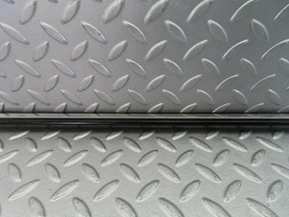 W123 rear right door centre moulding trim used OEM