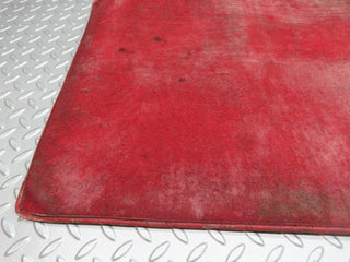 R129 SL interior trunk carpet red used OEM