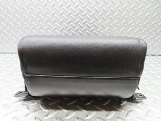 C140 rear folding arm rest black leather used OEM