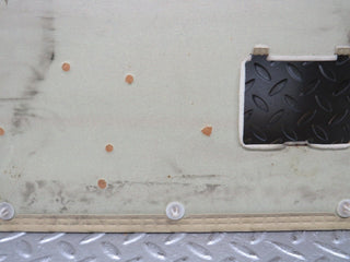 W123 rear right door card beige used OEM