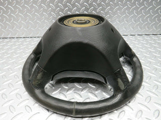 W124 Coupe leather steering wheel used OEM