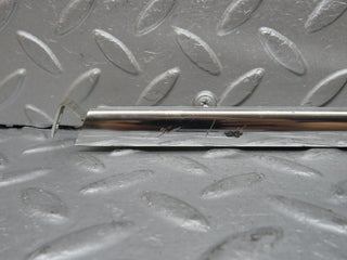 W108 rear right door window chrome channel used OEM