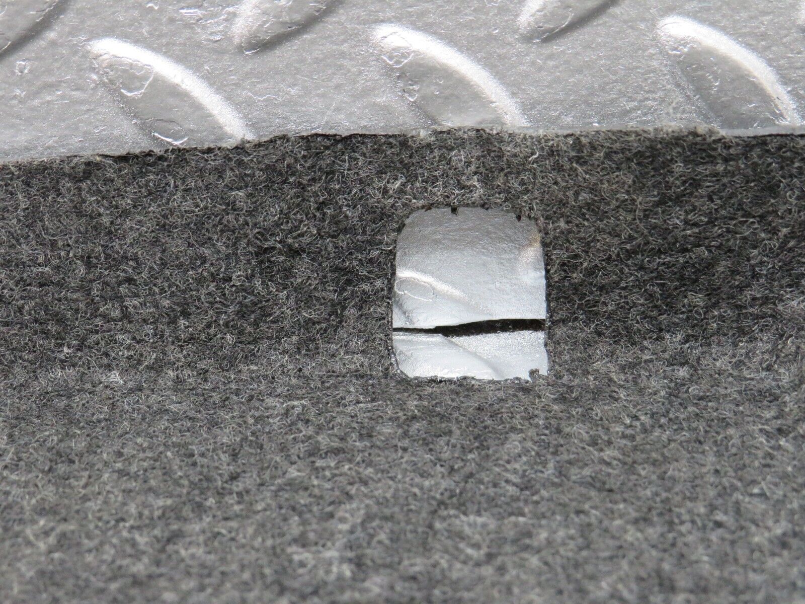 34064 Mercedes-Benz W124 260E Fuel Tank Cover Plate Carpet 1246940325