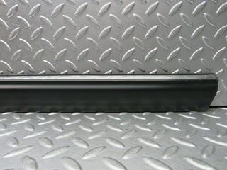 W123 Coupe left door lower moulding trim used OEM
