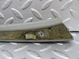 W126 front left door panel cover grey used OEM