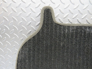 W124 Wagon rear right floor carpet mat grey used OEM