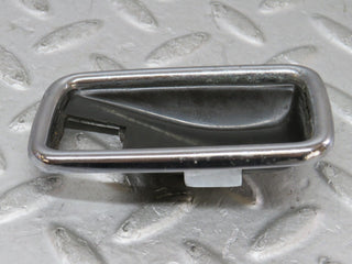 W108 chrome frame for door opener left used OEM