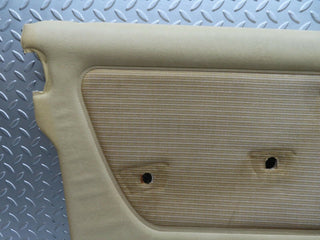 W123 front left door card cream used OEM