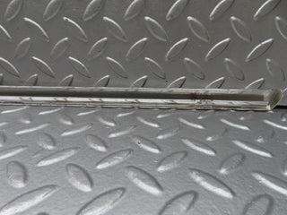 W123 rear left door chrome moulding trim used OEM