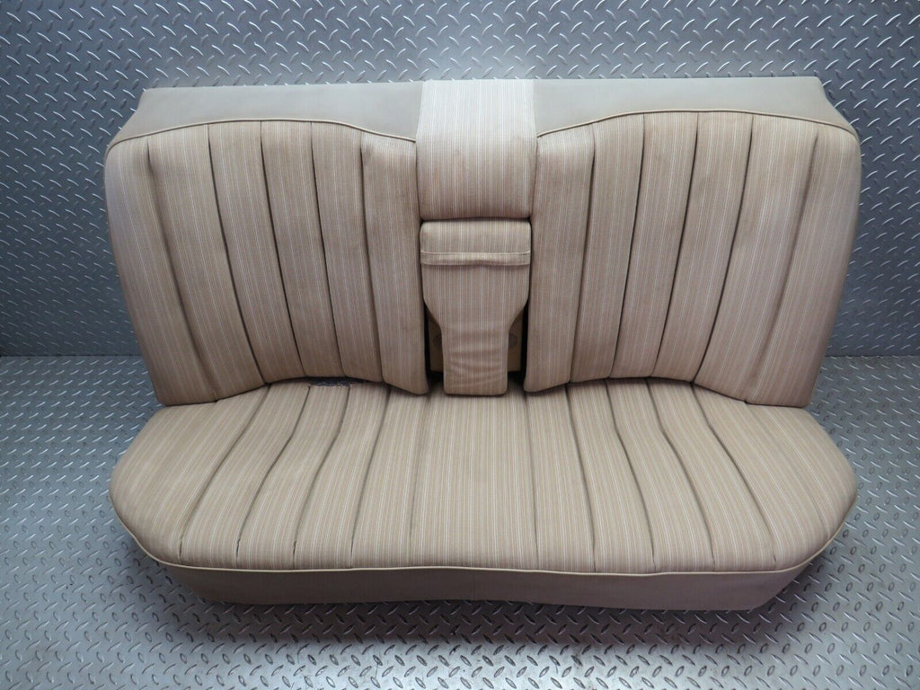 34234 Mercedes-Benz W124 260E Rear Seat Beige 1249200016 1249200050 ...