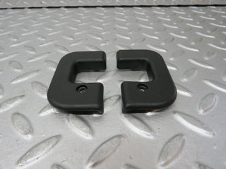 W124 interior door latch trim pair used OEM