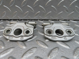 W140 Coupe left door hinges pair used OEM
