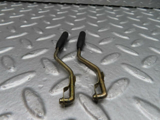 W123 front door lock knob pair used OEM