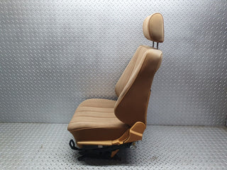 41374 Mercedes-Benz W124 200E Front Right Driver Side Seat Palomino 1249101050