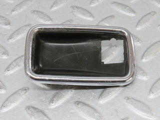 W108 chrome frame for door opener left used OEM