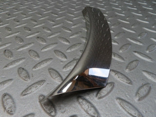 W116 rear left wheel arch lower chrome trim used OEM