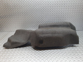 W126 trunk cover panel left side brown used OEM
