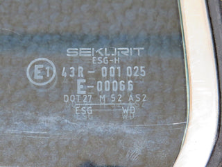 34412 Mercedes-Benz C126 380SEC Coupe Rear Right Window Glass