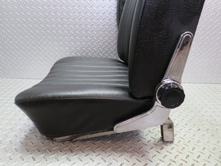 W108 front left seat black used OEM