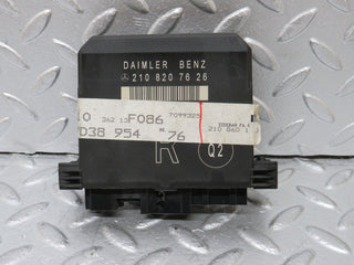 34759 Mercedes-Benz W210 320E Door Control Unit Front Right 2108207626