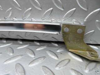 W123 rear right door chrome window channel used OEM