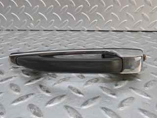W123 rear exterior chrome handle used OEM