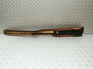 W108 b pillar trim cover left side brown used OEM