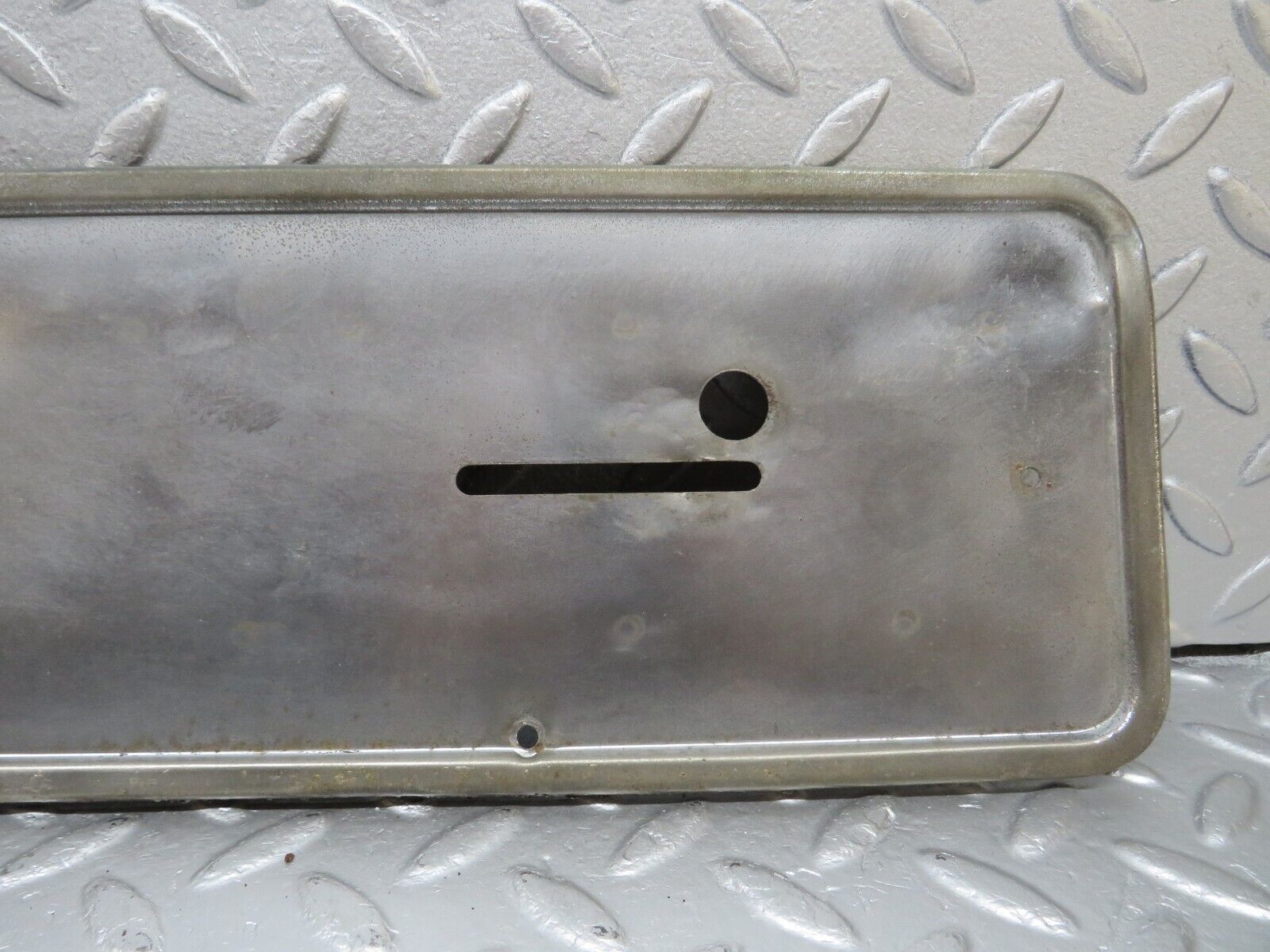 40356 Mercedes-Benz W110 230 Rear Chrome number Plate Holder