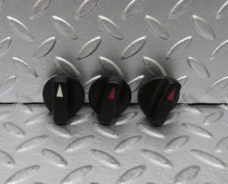 W201 Baby Benz heater control knob set used OEM