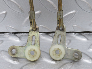 W126 rear door lock knob pair used OEM