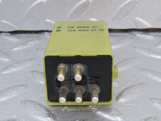 34444 Mercedes-Benz C126 380SEC Coupe Rear Heated Window Relay 1268203110