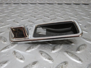 W123 chrome frame door opener rear right used OEM