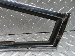 W111 left door window channel with air vent frame used OEM