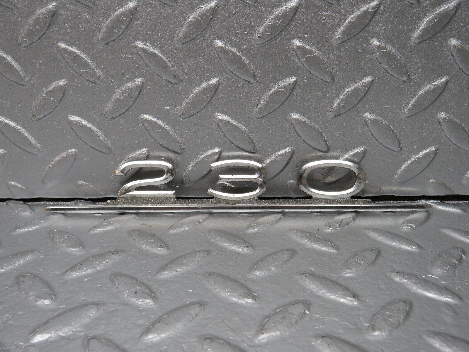 40322 Mercedes-Benz W110 230 Trunk Badge Emblem