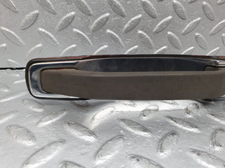W126 rear left exterior door handle used OEM