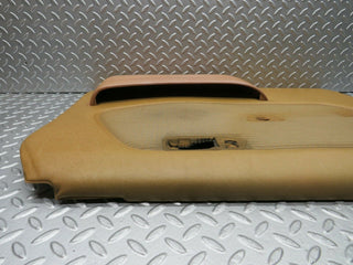 S123 Wagon front left door card palomino used OEM