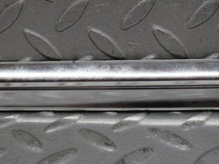 W109 front left door chrome moulding trim used OEM