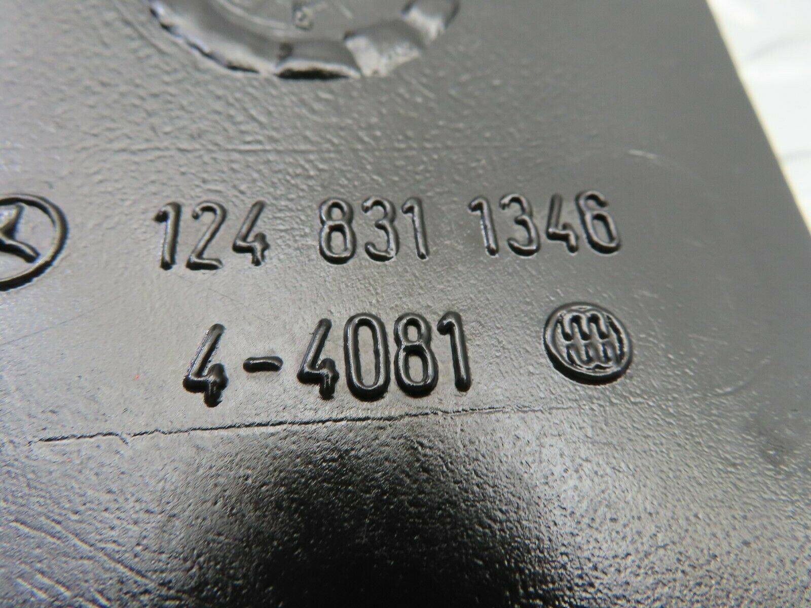 6499 Mercedes-Benz S124 E220 Wagon Heater Air Duct Vent Right Side 1248311346