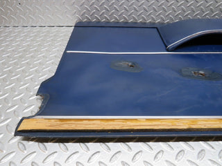 W109 front right door card blue used OEM