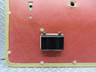 W123 rear left door card beige used OEM