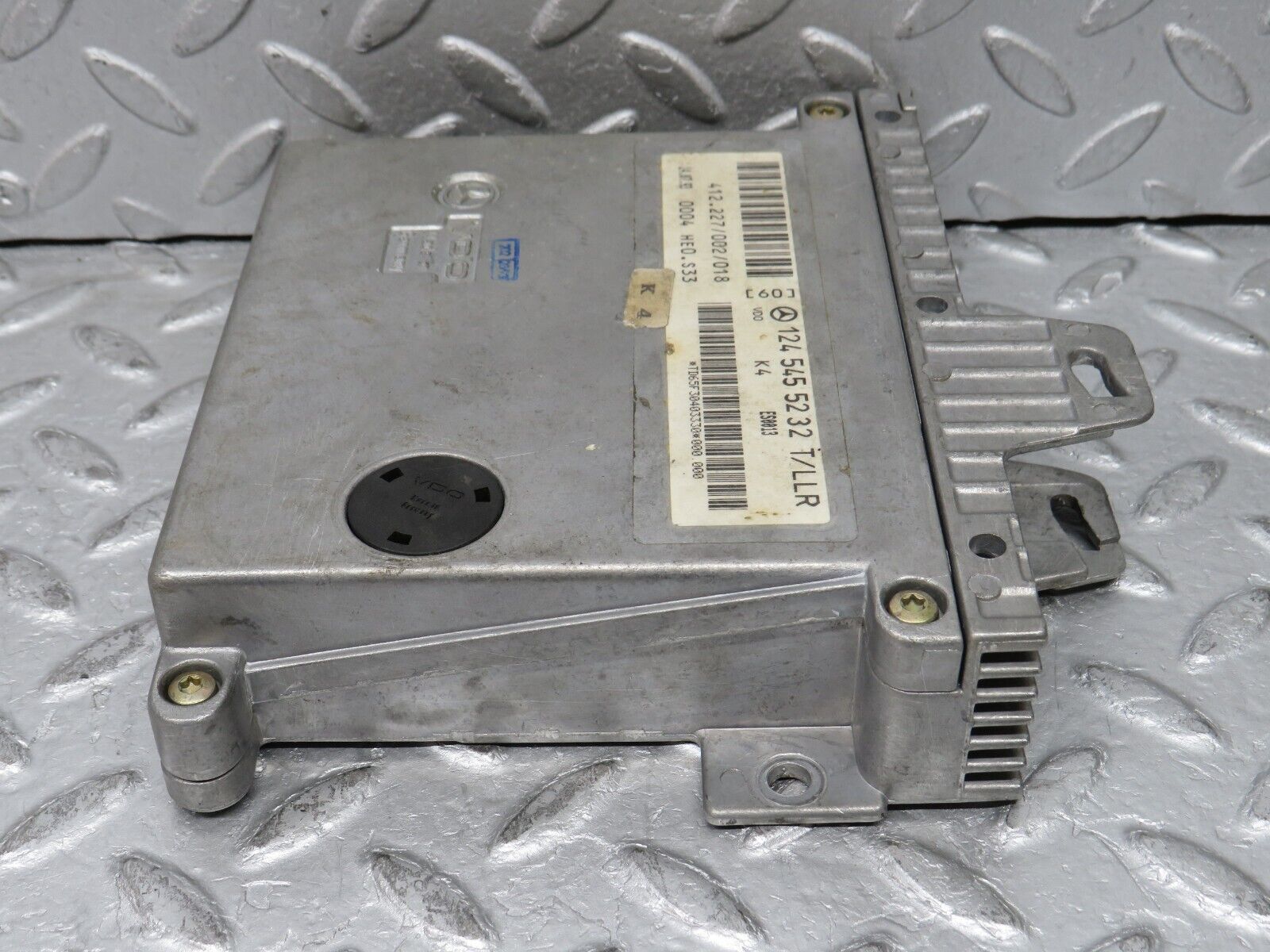 37899 Mercedes-Benz A124 320E Cabriolet Idle Cruise Control Unit Module VDO 1245455232