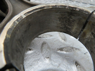W123 piston with connecting rod used OEM