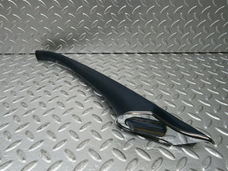 W116 rear right door interior trim blue used OEM