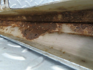 7389 Mercedes-Benz W116 450SE Rear Left Upper Bumper Chrome