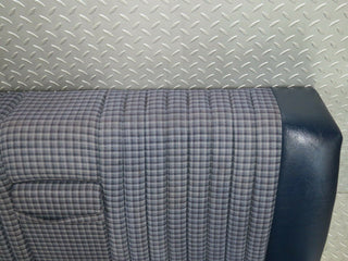 23762 Mercedes-Benz C107 450SLC Coupe Rear Seat Half Leather Blue