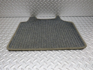 W124 Wagon rear right floor carpet mat grey used OEM