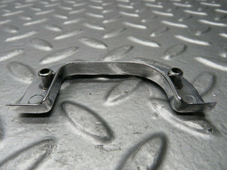 W123 Wagon left chrome door latch trim used OEM