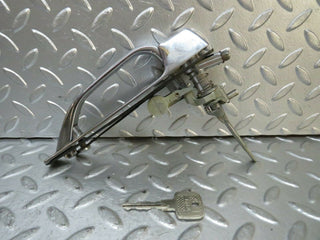 W116 front right exterior door handle key used OEM